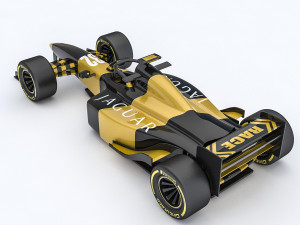 Formula 1 car model 09 3D Model