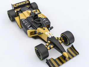 Formula 1 car model 09 3D Model