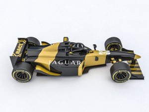 Formula 1 car model 09 3D Model