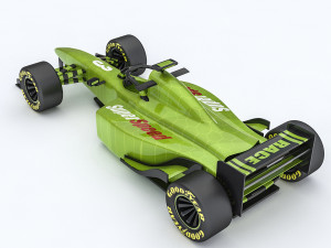 Formula 1 car model 08 Modello 3D