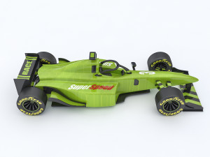 Formula 1 car model 08 Modello 3D