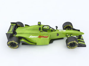 Formula 1 car model 08 3D Model