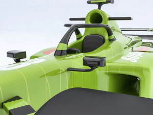 Formula 1 car model 08 3D Model