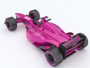 Formula 1 car model 07 3D Model