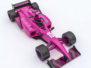 Formula 1 car model 07 3D Model