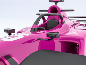 Formula 1 car model 07 3D Model
