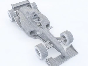 Formula 1 car model 07 3D Model