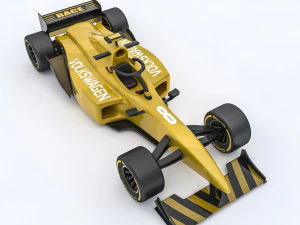 Formula 1 car model 06 3D Model