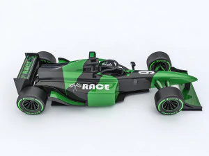 Formula 1 car model 05 3D Model