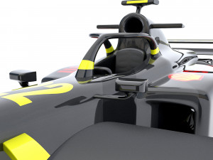 Ormula 1 car model 03 Model 3D