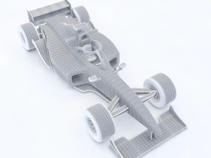 Ormula 1 car model 03 3D Model