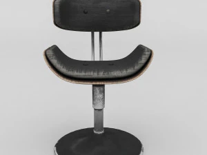 오래된 의자 3D 모델