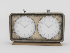 Chess clock model 3D Model