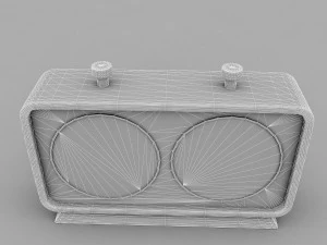 チェスクロックモデル 3Dモデル