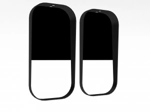 Modern mirror 3D 3D Model