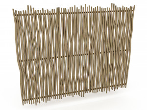 bamboo and snaps separator 3D Model