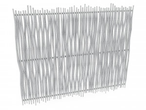 bamboo and snaps separator 3D Model