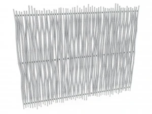 Pemisah bambu dan jepret Model 3D