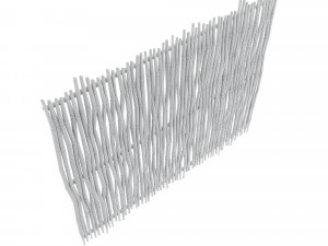 bamboo and snaps separator 3D Model