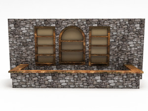 Bohemian bar 3D 3D Model