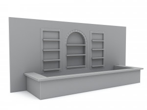 Bohemian bar 3D 3D Model