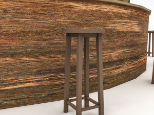 Bohemian bar 02 model Model 3D