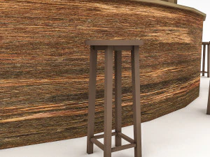 Bohemian bar 02 model 3D Model