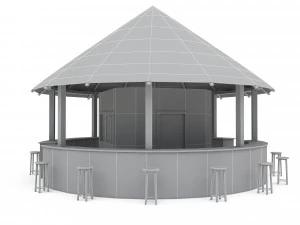 Bohemian bar 02 model 3D Model