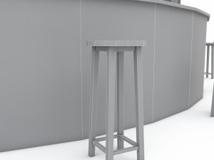 Bohemian bar 02 model Model 3D