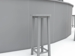 Bohemian bar 02 model 3D Model