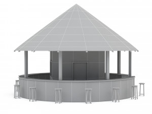 Bohemian bar 02 model Model 3D