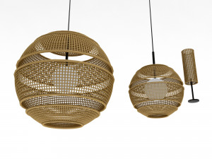 Bohemian lighting 01 model Model 3D