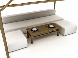 Bohemian beach lodge 01 3D Modelo 3D