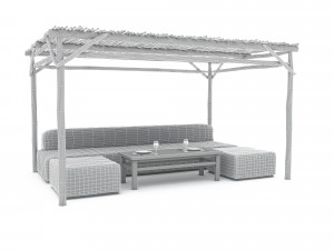 Bohemian beach lodge 01 3D Modelo 3D