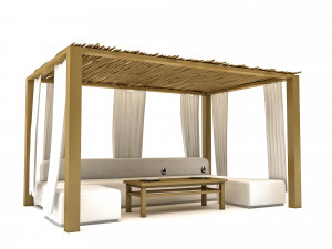 Bohem plaj loca 02 3D Model
