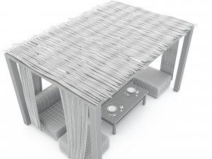 Bohem plaj loca 02 3D Model