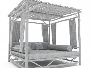 3D bohemian beach lodge 03 model Model 3D