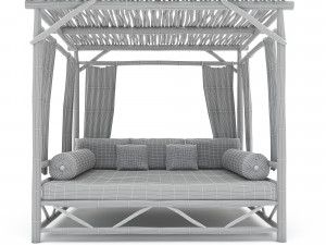 3D bohemian beach lodge 03 model Model 3D