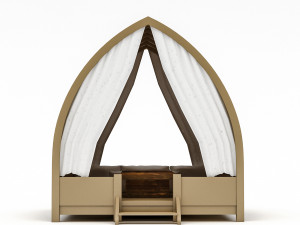3D bohemian beach lodge 04 Modelo 3D
