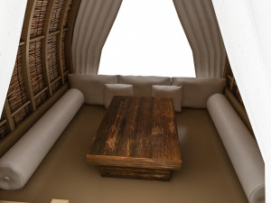 3D bohemian beach lodge 04 Modelo 3D