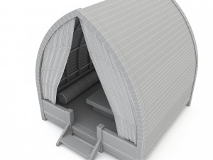 3D bohemian beach lodge 04 Modelo 3D