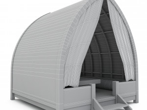 3D bohemian beach lodge 04 Modelo 3D