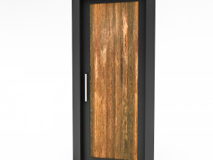 Wooden Door 02 model 3Dモデル