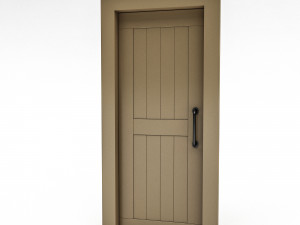 modern bohemian door 05 3Dモデル