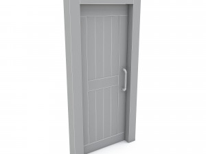 modern bohemian door 05 Model 3D