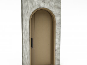 3D modern bohemian door 06 3D-Modell