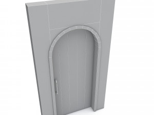 3D modern bohemian door 06 3D-Modell
