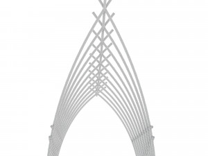 Bohemian gate 03 3D Model