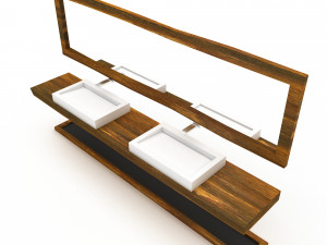 3D bohemian bathroom toilet 02 model 3Dモデル