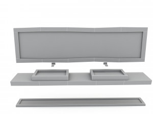 3D bohemian bathroom toilet 02 model 3D-Modell